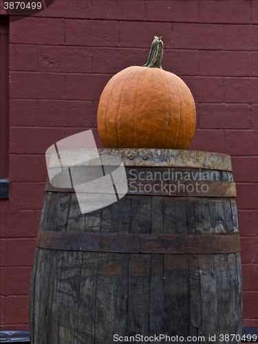Image of Pumpkin, Barrel