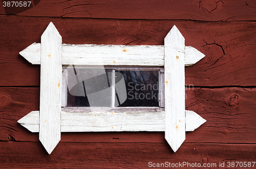 Image of Old barn window