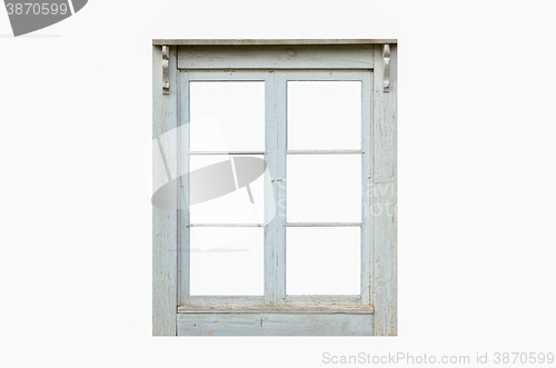 Image of Old residential cut out window