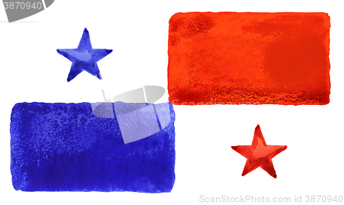 Image of Panama flag illustration