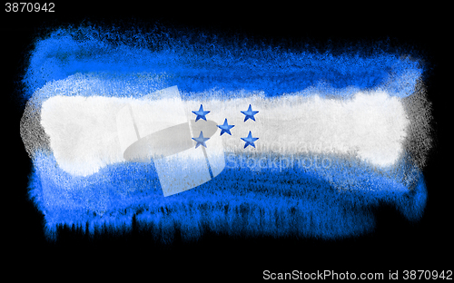 Image of Honduras flag illustration