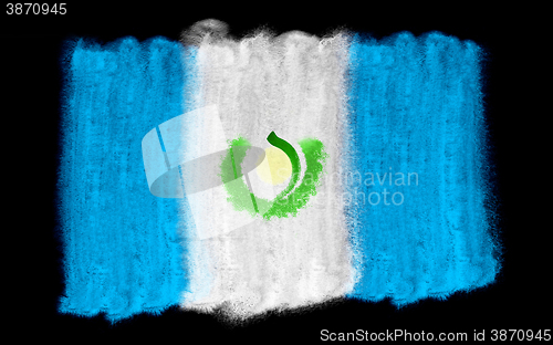 Image of Guatemala flag illustration