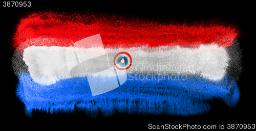 Image of Paraguay flag illustration