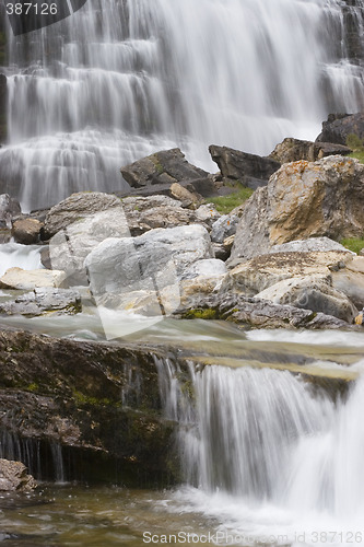 Image of Waterfall in the mountains