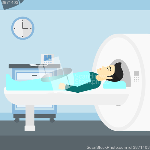 Image of Magnetic resonance imaging.