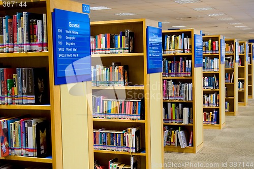 Image of Interior of a library