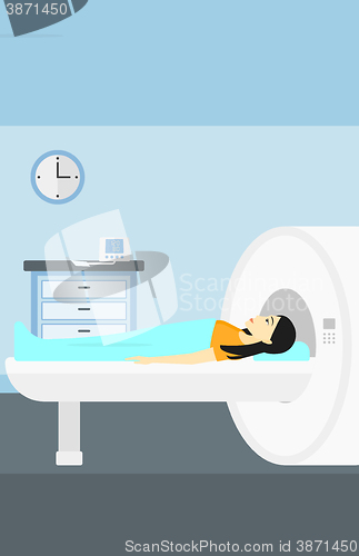 Image of Magnetic resonance imaging.