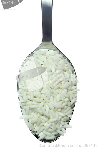 Image of Spoonful of glutinous rice

