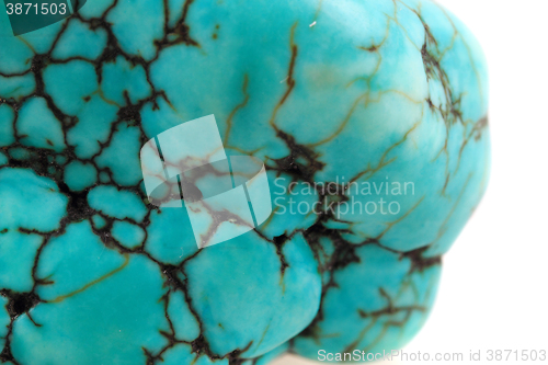 Image of turquoise mineralbackgroun