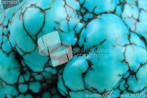 Image of turquoise mineralbackgroun