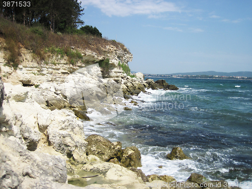 Image of blue bulgarian sea