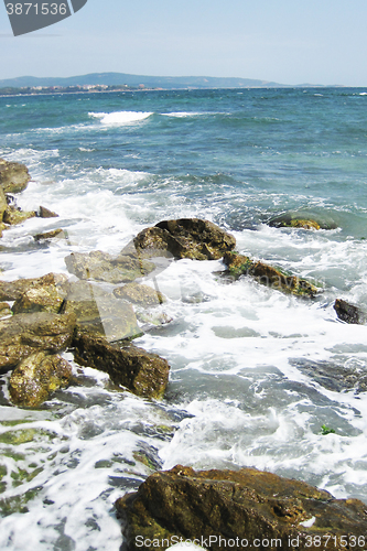 Image of blue bulgarian sea