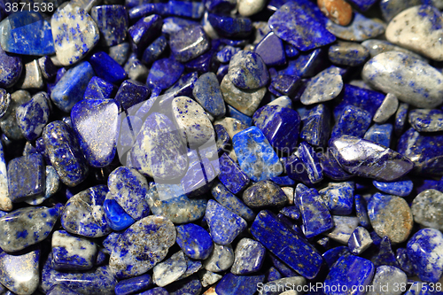 Image of lapis lazuli mineral background