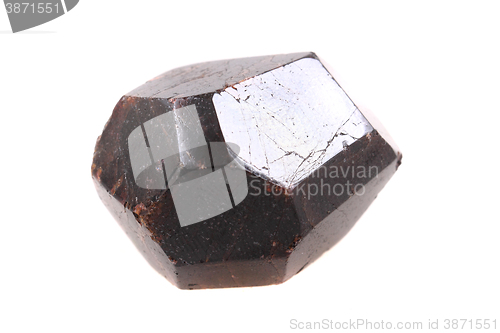 Image of brown garnet mineral