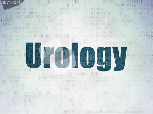 Image of Health concept: Urology on Digital Paper background