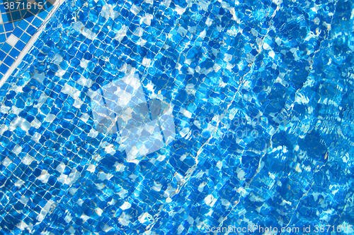 Image of blue water pool texture\r\n