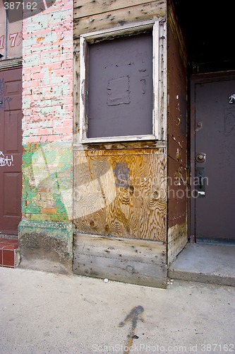 Image of Old Building in a Downtown