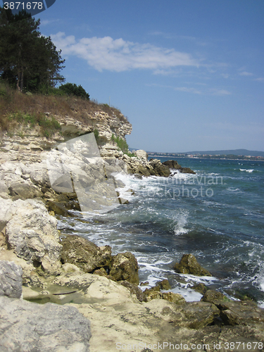 Image of blue bulgarian sea