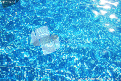 Image of blue water pool texture\r\n