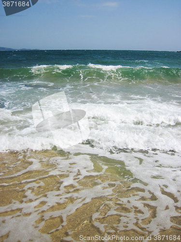 Image of blue bulgarian sea