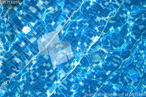 Image of blue water pool texture\r\n