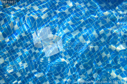 Image of blue water pool texture\r\n