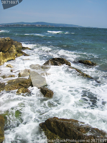 Image of blue bulgarian sea