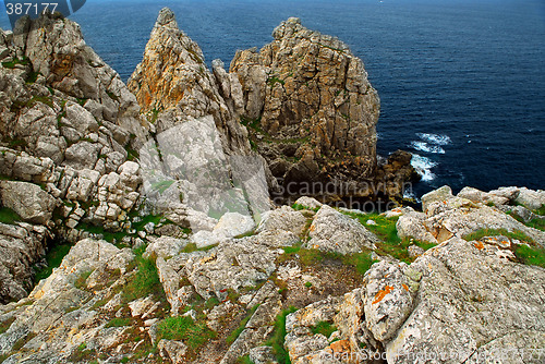 Image of Atlantic coast in Brittany