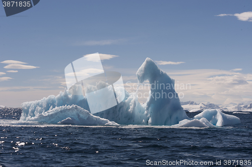 Image of Icebergs in Antarctica