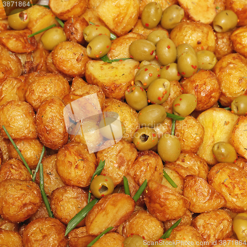 Image of Potatoes and Olives