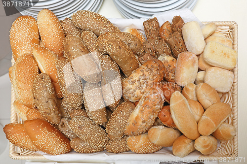 Image of Bread in Basket