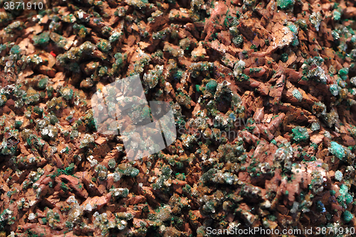 Image of unknown green mineral background