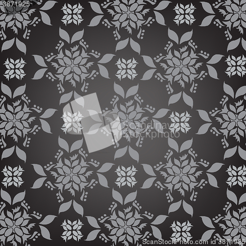 Image of Dark seamless pattern