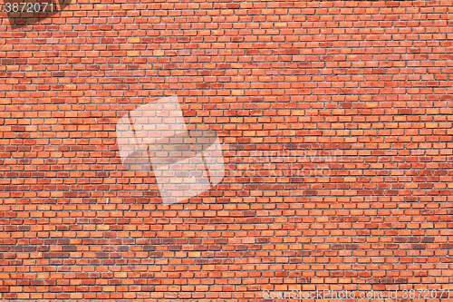 Image of old wall with red bricks
