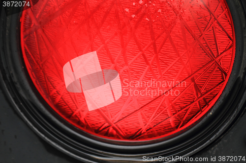 Image of stop red light