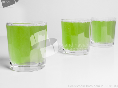 Image of Green apple juice