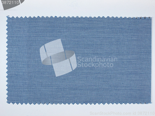 Image of Blue fabric sample