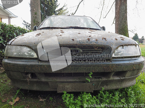 Image of Abandoned car vehicle