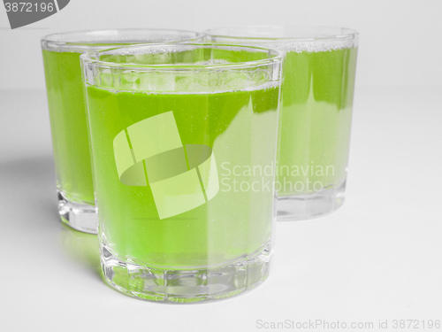 Image of Green apple juice