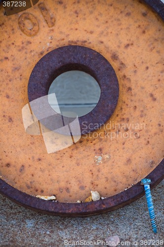 Image of Rusty Wheel