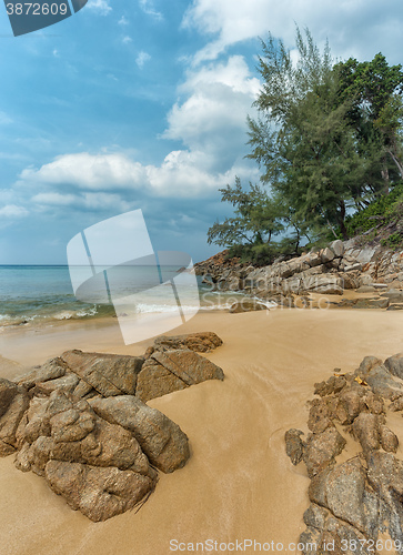 Image of Rocky, Tropical Beach Paradise in Phuket, Thailand