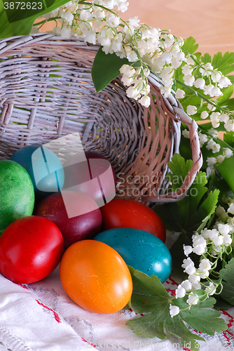 Image of Easter eggs