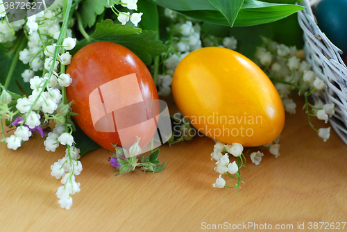 Image of Easter eggs