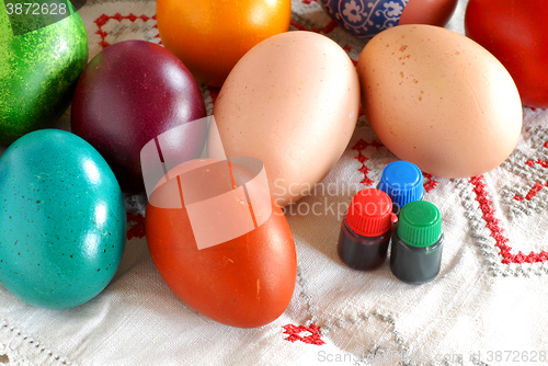 Image of Easter eggs