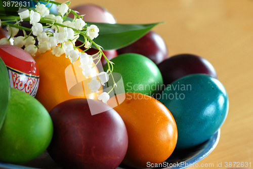 Image of Easter eggs