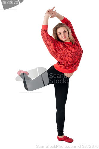 Image of portrait fitness woman