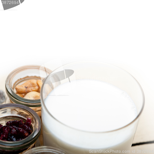 Image of healthy breakfast ingredients