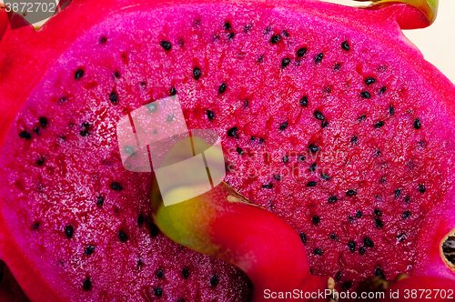 Image of fresh dragon fruit 