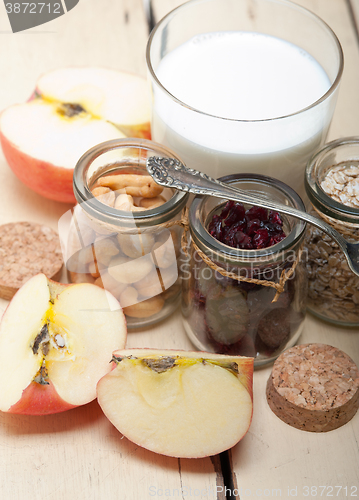 Image of healthy breakfast ingredients