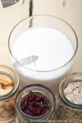 Image of healthy breakfast ingredients